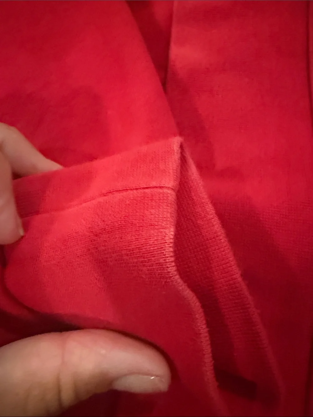 Lululemon Red Crewneck Sweatshirt